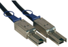 External SAS Cable, 4 Lane - mini-SAS (SFF-8088) to mini-SAS (SFF-8088), 2M (6-ft.) -- S524-02M
