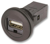 Usb Adaptor, Type A-Type A, Rcpt, Ip20; Usb Connector Convert From Harting - 49Y7653 - Newark, An Avnet Company