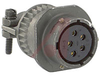 CONNECTOR,CABLE CONNECTING RECEPTACLE W/CABLE CLAMP,CLASS A,5#16 SOLDER SOCKET - 70010747 - Allied Electronics, Inc.
