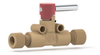 Shut Off Valve Biocompatible, for 1/8