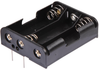 Battery Holder, Aa, Through Hole; Battery Sizes Accepted Multicomp Pro - 07AH4343 - Newark, An Avnet Company