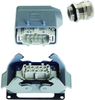 Rectangular Han-Kit, 4Way, Screw; Connector Kit Type Harting - 18C1558 - Newark, An Avnet Company
