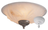 Light Kit - Wild Flower - Cappuccino Faux Al - MC105-L - Monte Carlo Fan Company