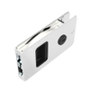 Flush Entry Door Latch, Key Locking, Standard Design, Fits 12.7  Door Thickness, Stainless Steel, Polished - MF-01-110-24 - Southco