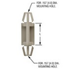 Metric Lock-In Nylon PCB Support -- 8843 - Image
