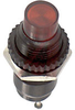 Indicator, LED; Red; 30; 3/8 in.; 20 mA; Panel Mount; Black Anodized Aluminum -- 70081494