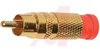 connector, RCA Compression Connector for RG-59 PVC - 70121358 - Allied Electronics, Inc.