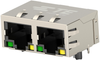 Rj45 Connector, Jack, 8P8C, 2Port, Cat5 Rohs Compliant Te Connectivity - 52AH7904 - Newark, An Avnet Company
