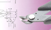 Cutter - Micro Shear w/bent head (Length: 5; AWG: 20; Cut: Micro Shear) - EXCELTA SE-25B - R. S. Hughes Company, Inc.