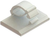 Cable Clamp, Adhesive, Nylon 6.6/natural; Cable Clamp / Clip Type Essentra Components - 66AJ3257 - Newark, An Avnet Company