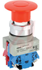Switch,Pushbutton,E-Stop,40mm,Push-Pull,Non-illuminated,1NO-1NC - 70172558 - Allied Electronics, Inc.