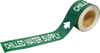 Brady Pipe Markers-To-Go B-736 Green Plastic Self-Adhesive Pipe Marker - 2 in Height - 12 in Length - Printed Msg = CHILLED WATER SUPPLY - 73869 - 754473-73869 - R. S. Hughes Company, Inc.