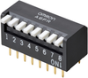 Dip Switch, 2Pos, Spst-No, Piano Key, Th; No. Of Circuits Omron Electronic Components - 57AC0155 - Newark, An Avnet Company