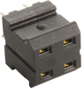 Conn, Rcpt, 4Pos, 2Row, 5.08Mm; Connector Systems Harting - 27AJ2655 - Newark, An Avnet Company