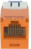Rj45 Conn, Jack, 8P8C, 1Port, Orange; Modular Connector Type Panduit - 55AJ6307 - Newark, An Avnet Company