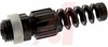 Connector, Cord; 0.28 in. to 0.34 in.; Straight; Nylon; Spiral; Black; UL 94V2 - 70116171 - Allied Electronics, Inc.