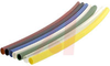 Tubing, Heat Shrink; 3/16 in. ID; 2:1 Shrink; 6 in. lengths; Bag of 21; 7 Colors - 70101185 - Allied Electronics, Inc.