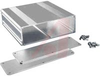 ENCLOSURE,ALUMINUM,2 PLATES,8 SCREWS,SILVER ANODIZED,1.37HX5.25WX6.30D IN - 70020455 - Allied Electronics, Inc.