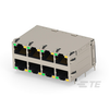 Modular/Ethernet Connector (RJ45) Jacks With Magnetics - 17-2497273-1-ND - DigiKey