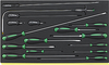 TCS 4621/4734/16 - DRALL+ set of screwdrivers 16 pcs. in TCS inlay - 96832098 - Stahlwille North America