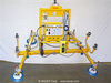 Four Pad Electric Powered Vacuum Lifter with Powered Tilt - ET50M4-61-2/41S - ANVER Corporation