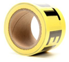 3M Scotch 374 Yellow Warning Tape - 3 in Width x 300 ft Length - 4 mil Thick - 57961 - 051128-57961 - R. S. Hughes Company, Inc.