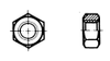 Hex Nuts - 2884804 - RS Components, Ltd.