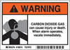 Carbon Dioxide Signs - 106015 - Brady Corporation