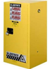 Justrite Sure-Grip EX 20 gal Yellow Hazardous Material Storage Cabinet - 697841-11880 - 697841-11880 - R. S. Hughes Company, Inc.