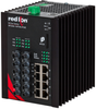 NT24k®-14FX6-POE Managed PoE+ Gigabit Ethernet Switch, ST 2km - NT24k-14FX6-ST-POE - Red Lion Controls, Inc.