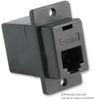 Modular Coupler; In Line Connector A L-Com - 52K4608 - Newark, An Avnet Company