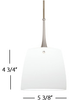MP-513-WT/CH Mini Pendants-Cable - 379834 - Capital Lighting, Inc.
