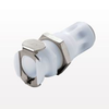 Coupling Body, Panel Mount JG®, Straight Thru - PLC11004 - Qosina Corp.