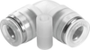 Push-in L-connector - NPQP-L-Q6-E-FD-P10 - Festo Corporation