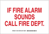 Fire Safety Sign - 127253 - Brady Corporation