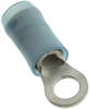 Terminal, Ring Tongue, #6, Crimp, Blue; Stud Size - Metric Amp - Te Connectivity - 90B7539 - Newark, An Avnet Company