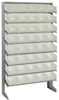 Sloped Rack, 8Shelves, 40Bins, Clear; Shelving Unit Type Quantum Storage - 42AC5677 - Newark, An Avnet Company