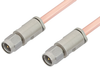 3.5mm Male to 3.5mm Male Cable 60 Inch Length Using RG402 Coax, LF Solder, RoHS - PE34570LF-60 - Pasternack