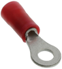 Terminal, Ring Tongue, #6, Crimp, Red; Stud Size - Metric Amp - Te Connectivity - 96F7159 - Newark, An Avnet Company