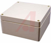 Enclosure;NEMA;ABS Plastic;UL94 HB;Watertight;Flat Lid;Lt Gray 4.7x4.7x2.4in - 70163921 - Allied Electronics, Inc.