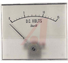DC Voltmeter; 5%; 0 to 15 VDC; 3.5 in. L x 2.04 in. W x 3.0 in. H; 3.5 in. - 70136663 - Allied Electronics, Inc.