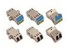LC Duplex EMI Fiber Optic Adapters - Image