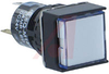 Switch, Pushbutton, Miniature, LED Illuminated OILTIGHT ENCLOSURE, WHITE - 70173265 - Allied Electronics, Inc.
