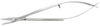 Excelta Two Star Stainless Steel Curved Self-Opening Stainless Steel Scissor 346A - 1/2 in 3 3/4 in Length -- EXCELTA 346A - Image