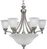 P4116-81 Mid. Chandeliers-Glass Up - 762423 - Capital Lighting, Inc.
