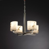 FAL-8829-30-NCKL Mid. Chandeliers-Glass Up - 750432 - Capital Lighting, Inc.
