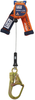 DBI-SALA Nano-Lok Quick Connect Orange Self-Retracting Lifeline - 8 ft Length - 648250-17199 - 648250-17199 - R. S. Hughes Company, Inc.
