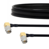 RA SMA Male to RA SMA Male Cable FM-SR141TBJ Coax in 60 Inch with LF Solder - FMCA2124-60 - Fairview Microwave Inc.