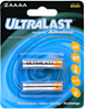 Battery, Alkaline, 1.5V, 550Mah; Battery Voltage Ultralast - 56AJ3256 - Newark, An Avnet Company
