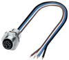 Sensor Cord, M12 Rcpt, Free End, 0.2M Rohs Compliant Phoenix Contact - 14AJ3121 - Newark, An Avnet Company
